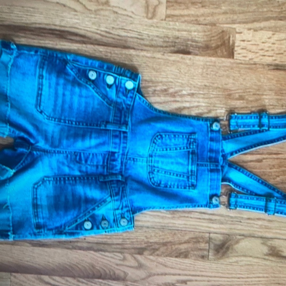 Hippie Girl denim overalls size 10